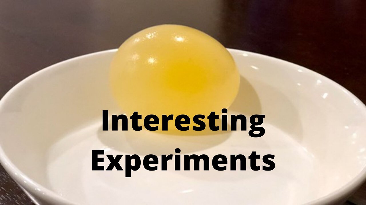 Experiments | Interesting Things