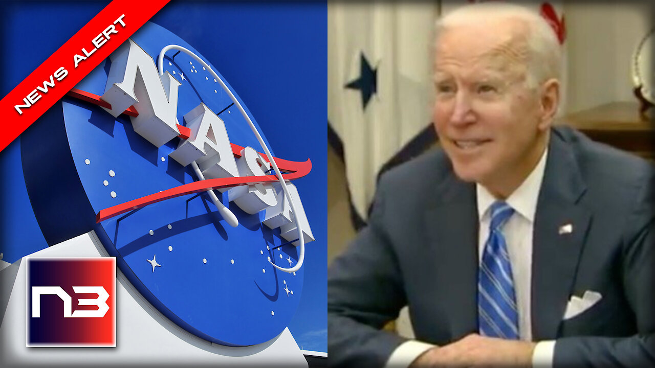 TRAIN WRECK. Biden Goes OFF SCRIPT during Call with NASA and It Just Gets WORSE from There