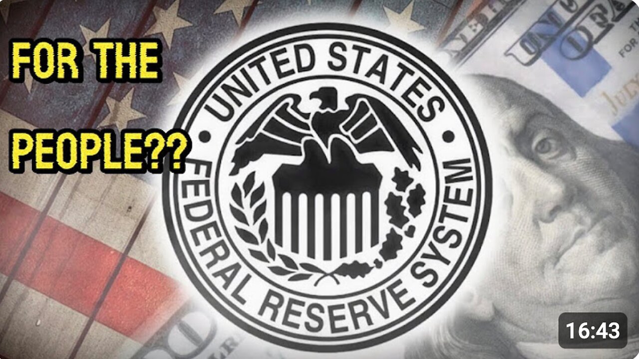 TRUTH about the Federal Reserve exposed - Forgotten History