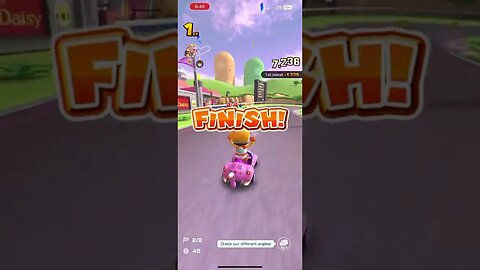 Mario Kart Tour - Daisy Mii Racing Suit Gameplay