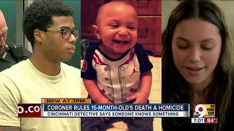 Coroner rules 15-month-old's death a homicide