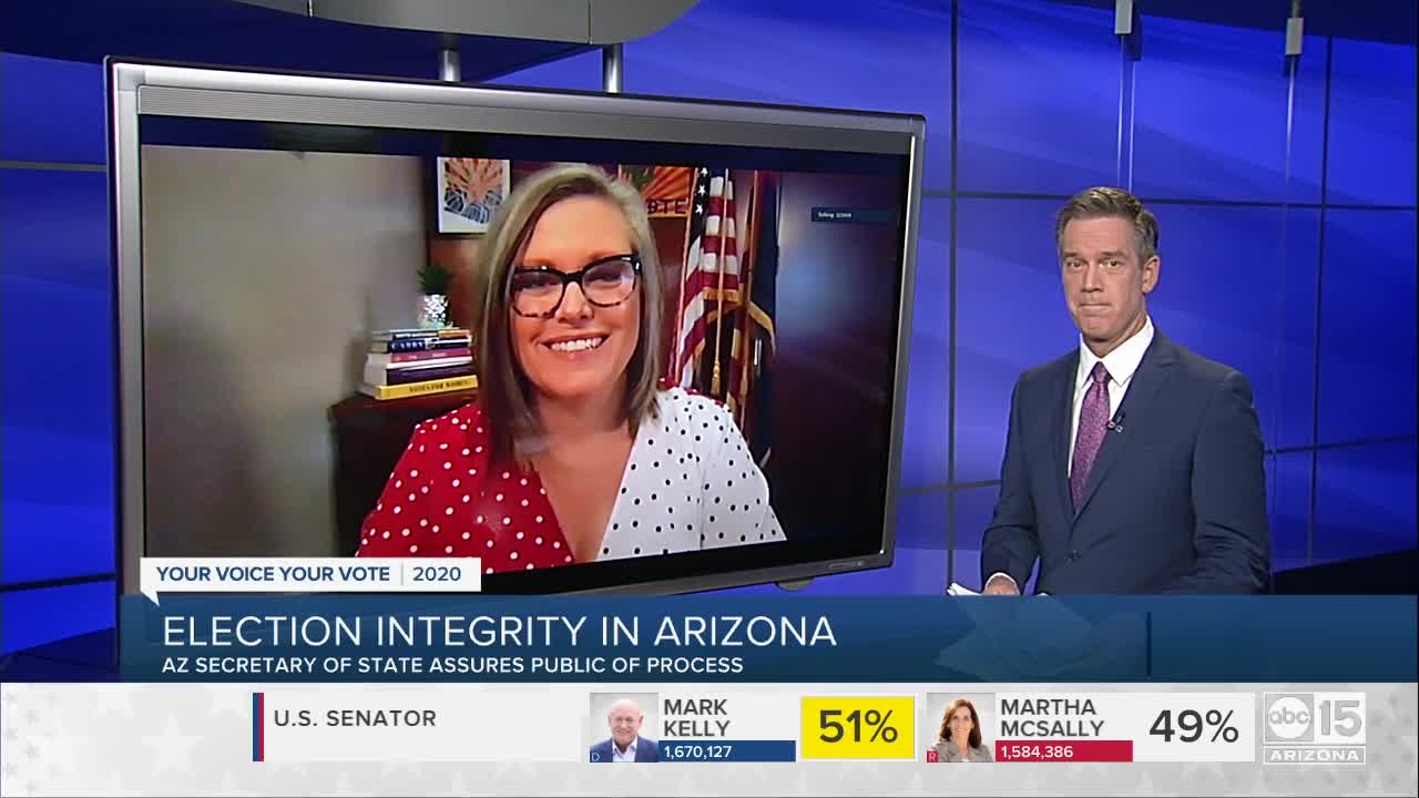 Arizona Secretary of State Katie Hobbs: Election integrity in Arizona