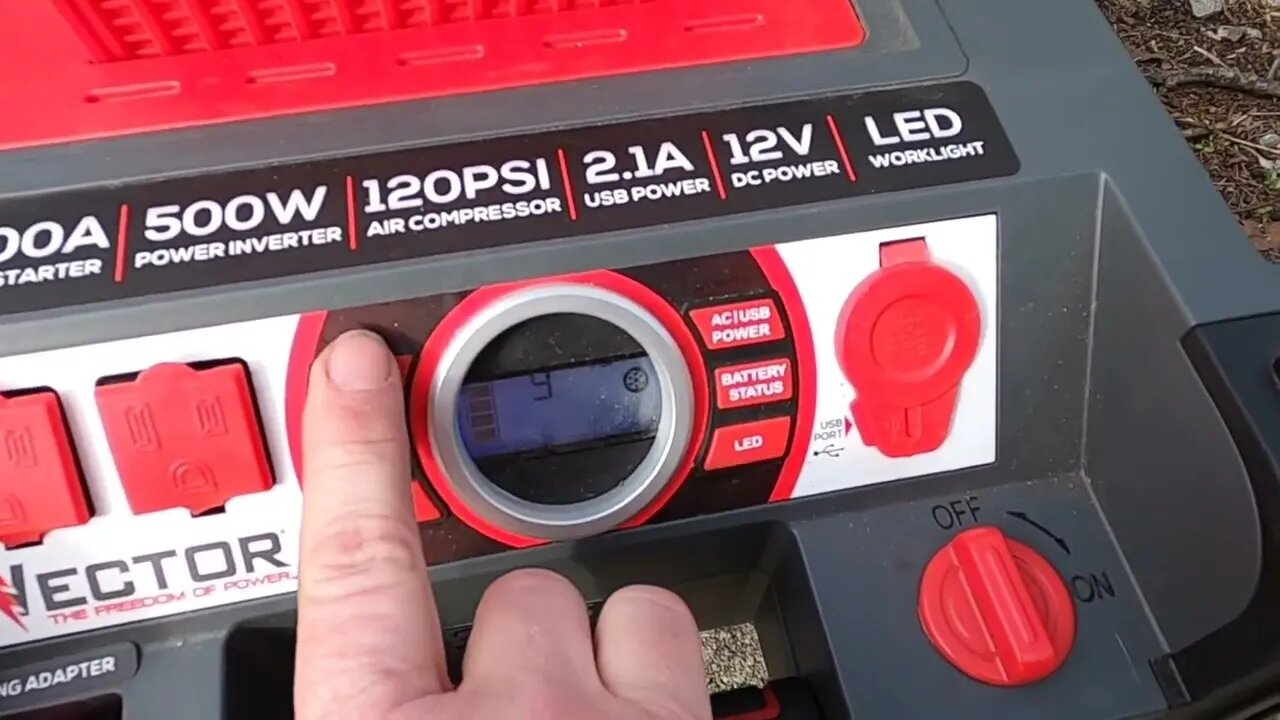The Ultimate Roadside Companion: Vector 1200 Peak Amp Jump Starter Review