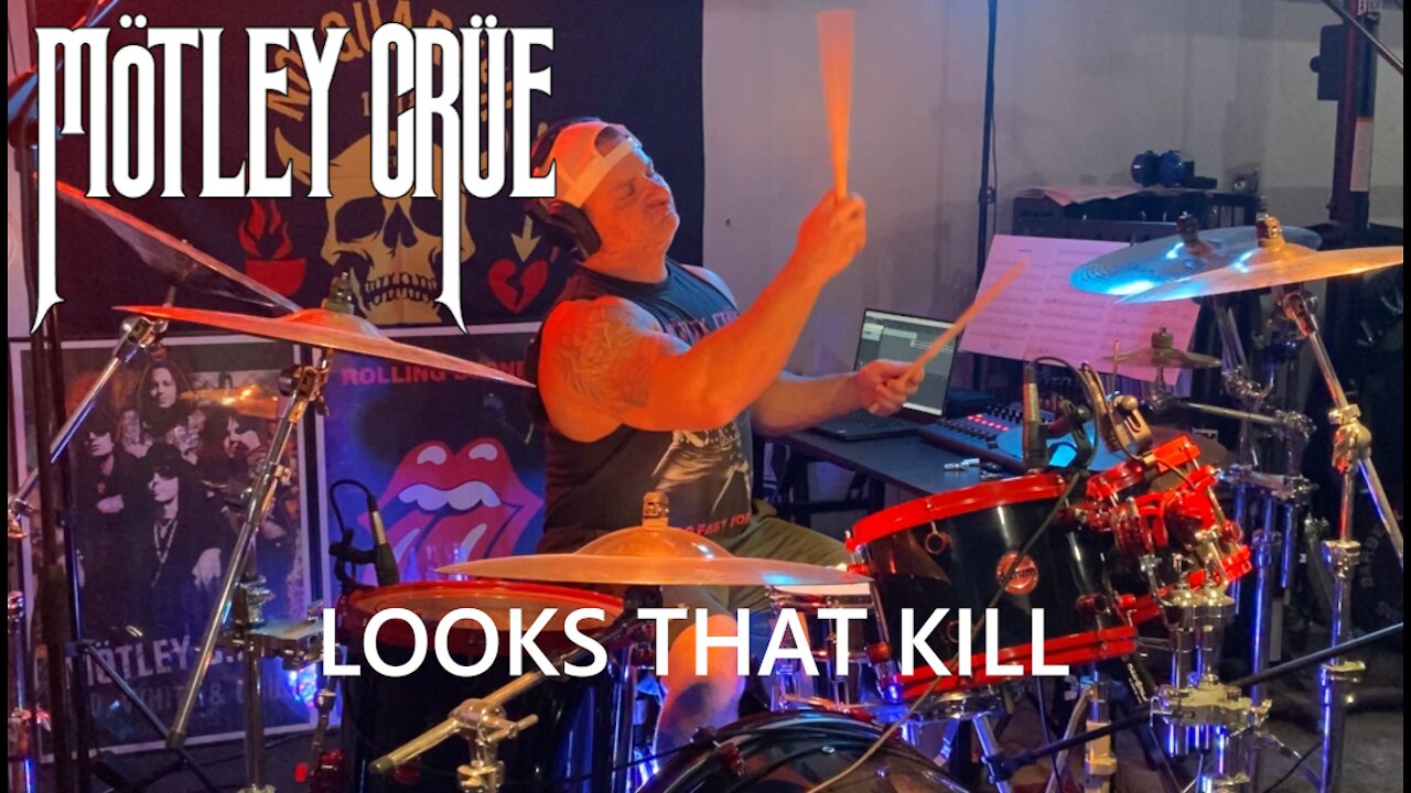 MÖTLEY CRÜE // Looks That Kill // Drum Cover // Joey Clark