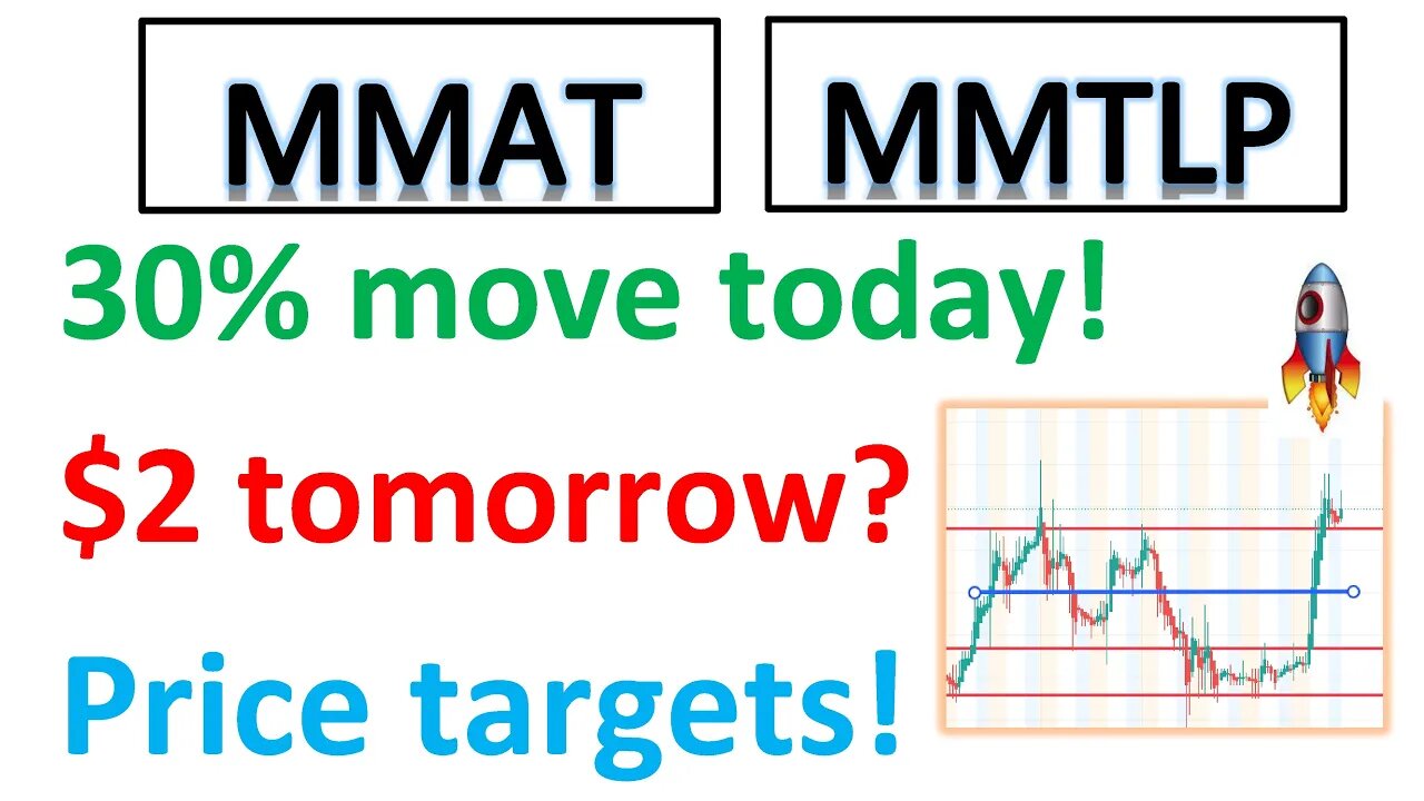 #MMAT🔥 #MMTLP 🔥 Can we $2 tomorrow? another big move today! what are the price targets?