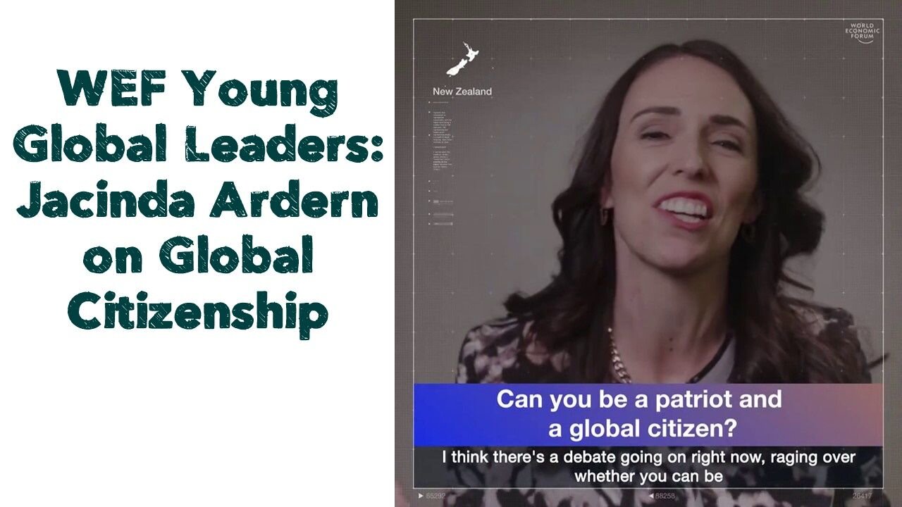 WEF Young Global Leaders: Jacinda Ardern on Global Citizenship