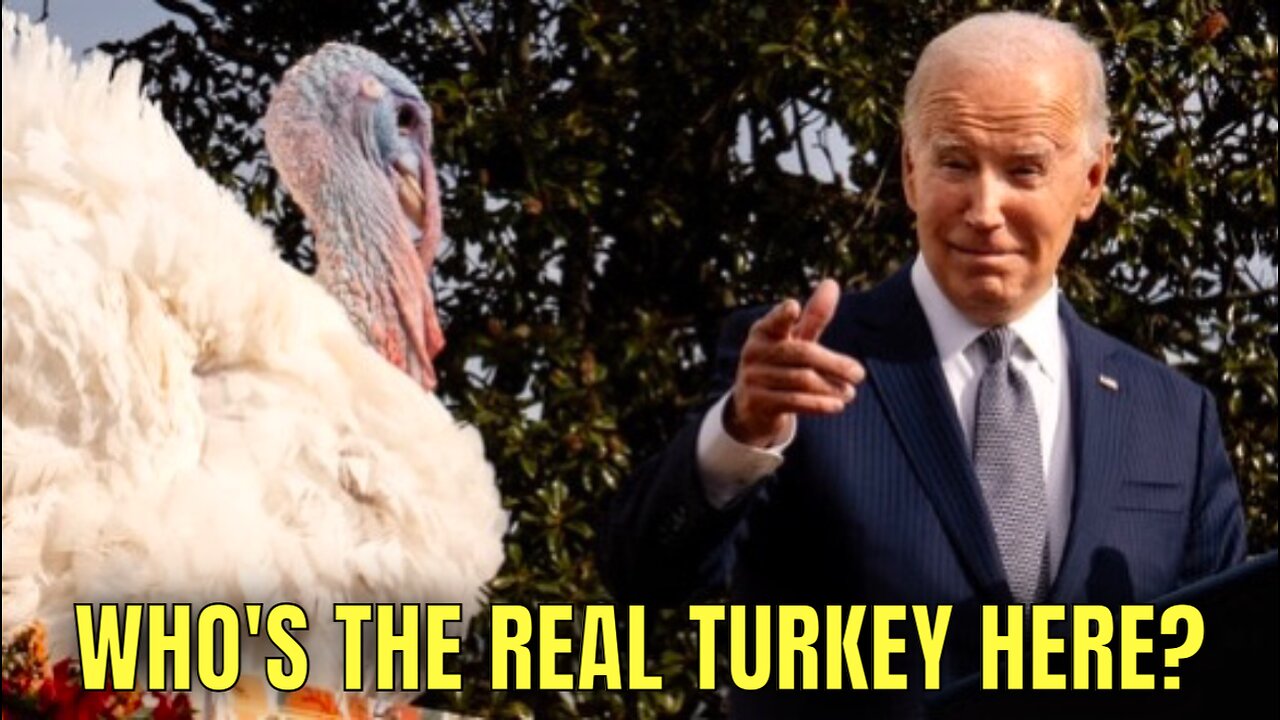 Joe Biden Should be the One seeking a PARDON here! 🦃