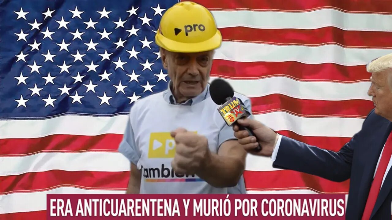 Realizaba marchas anti cuarentena y murió del bicho... el chiste.. se cuenta solo.