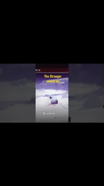 Destiny 2 The Stranger Owned Me.