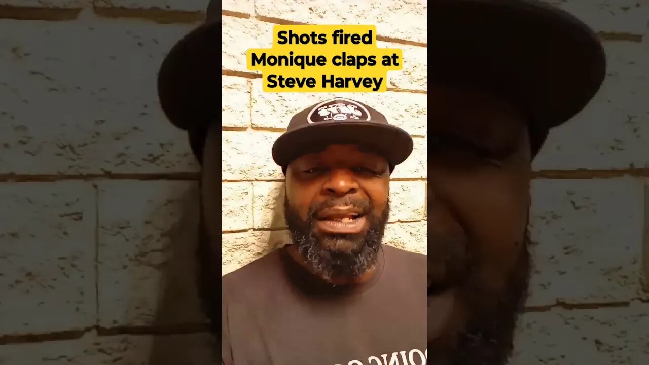 shots fired Monique clap's at Steve Harvey #lofrmdago #chicago #supportdaguys