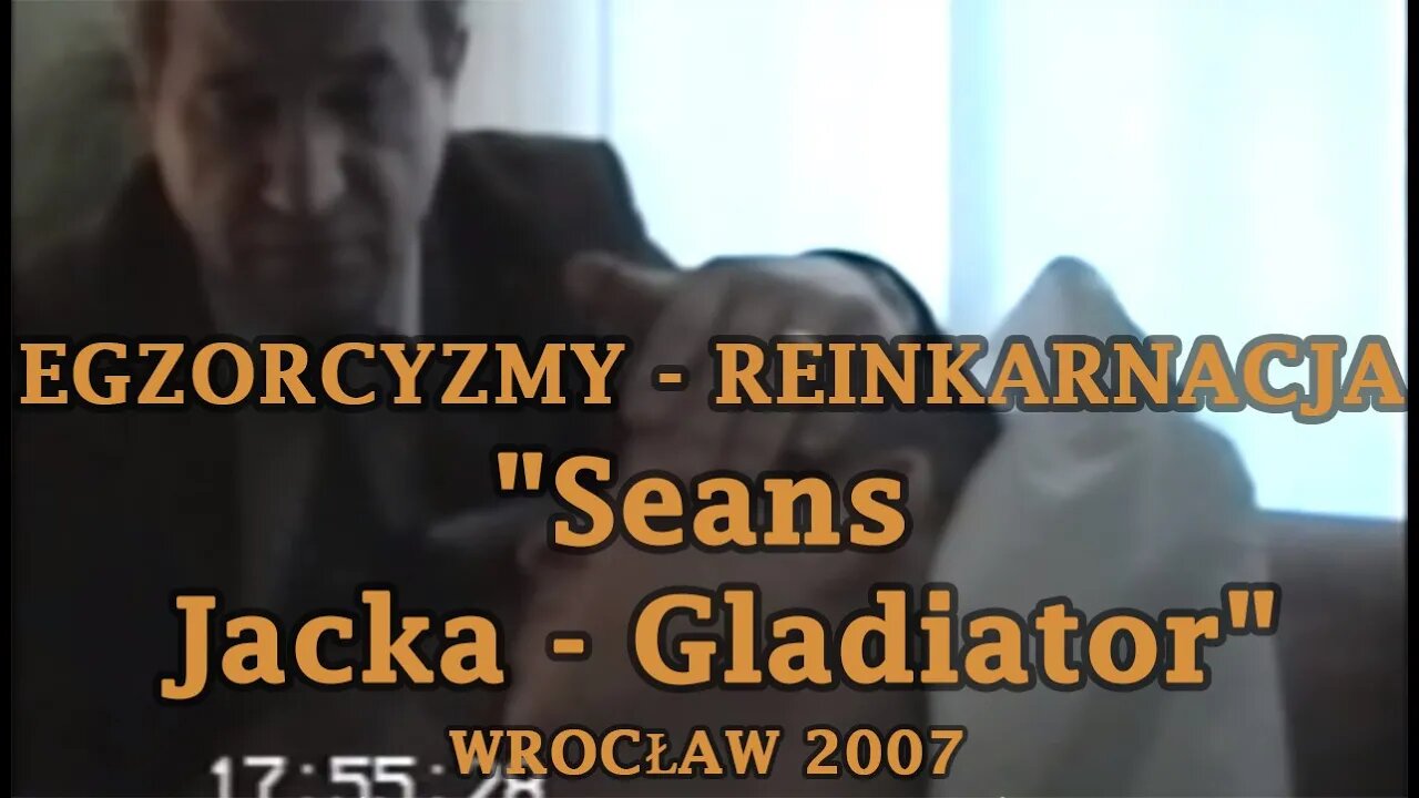 SEANS UWOLNIEŃ DUCHOWYCH- JACEK- GLADIATOR EGZORCYZMY I REINKARNACJA /2007©TV - IMAGO