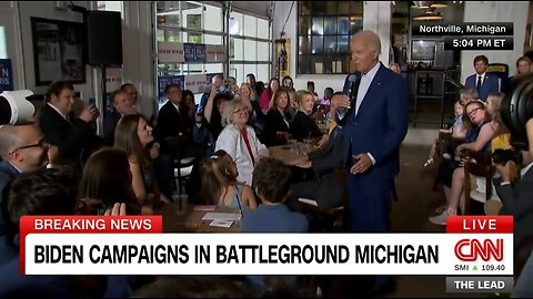 Biden Gets Distracted Mid-Speech By A Little Girl