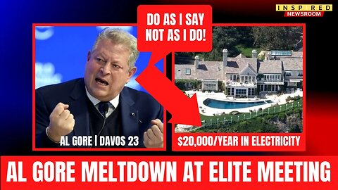 Al Gore Yells At Audience During Climate Change Speech In Davos