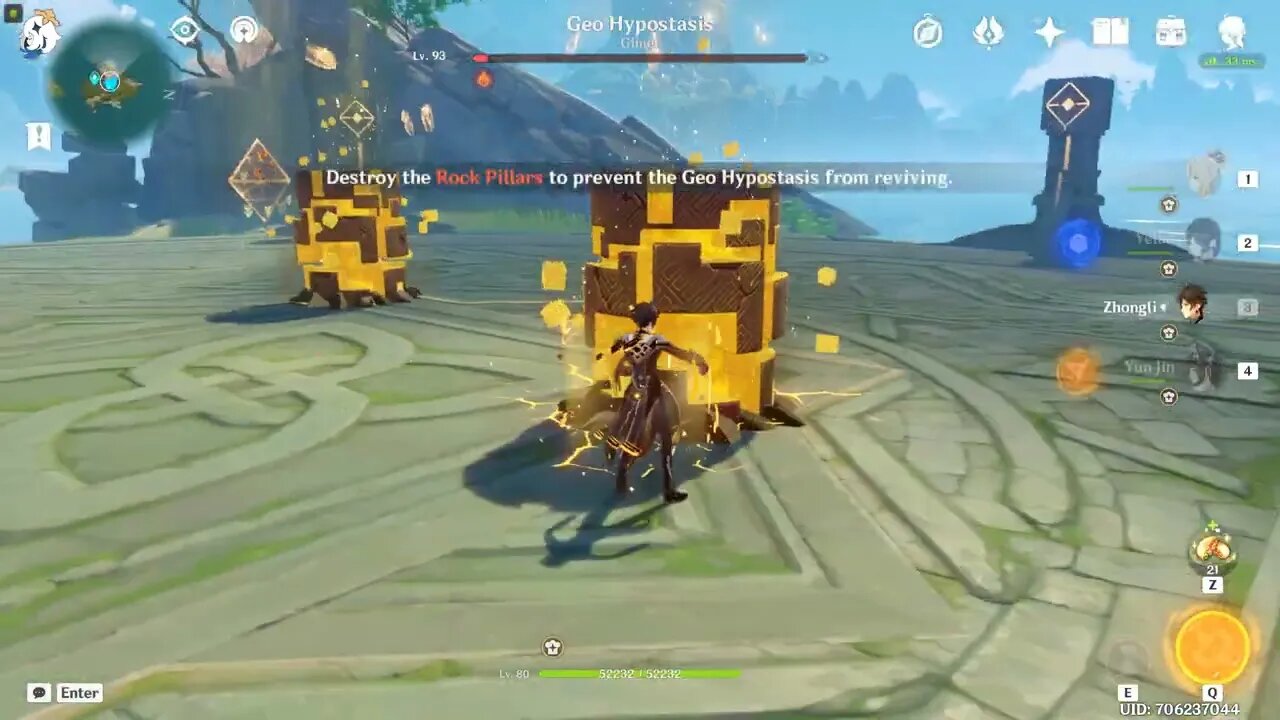 Genshin Impact - Dirt Cube Speedrun
