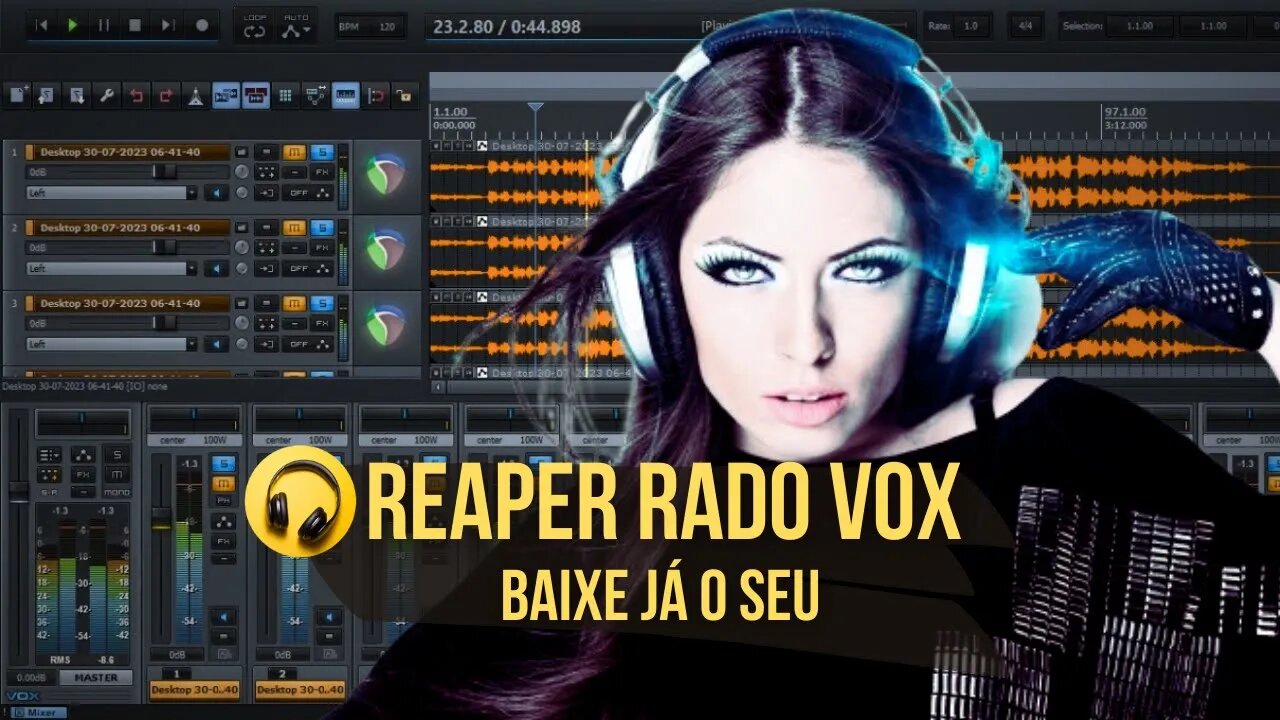 Baixe já o seu Reaper Rado Vox