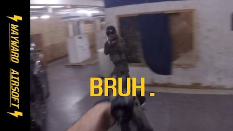 Airsoft NPC Freaks Out