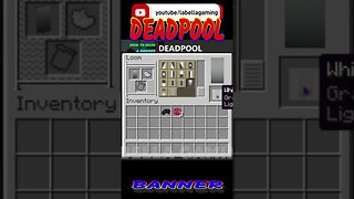 Deadpool Banner | Minecraft