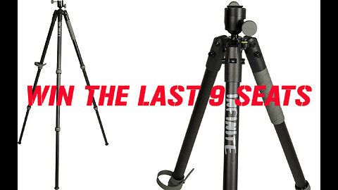 BOG Infinite Aluminum Tripod MINI #2 FOR THE LAST 9 SEATS IN THE MAIN WEBINAR