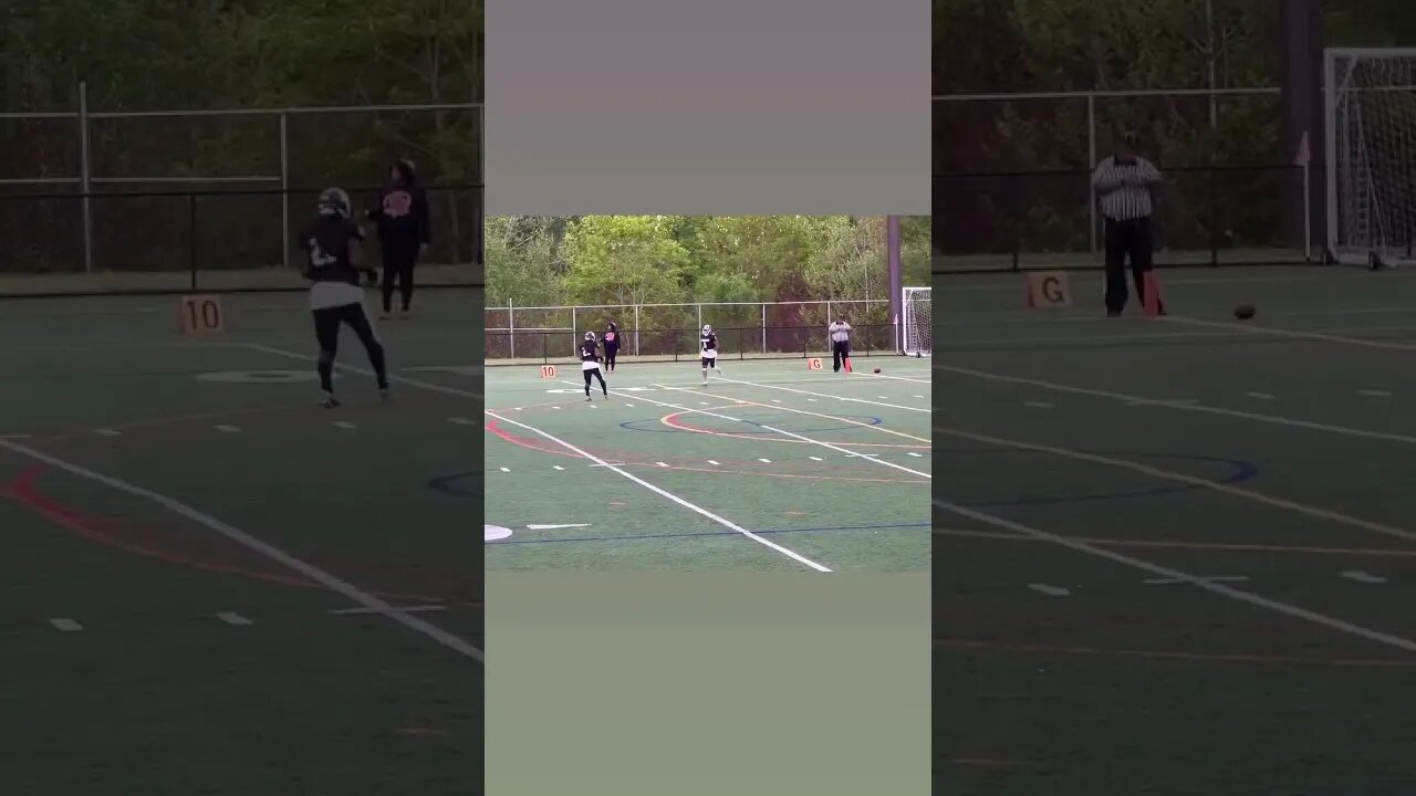 SEMI-PRO FOOTBALL🔥❗️TOUCHDOWN😱 #americanfootball #youtubeshorts #fypシ #semiprofootball #touchdown