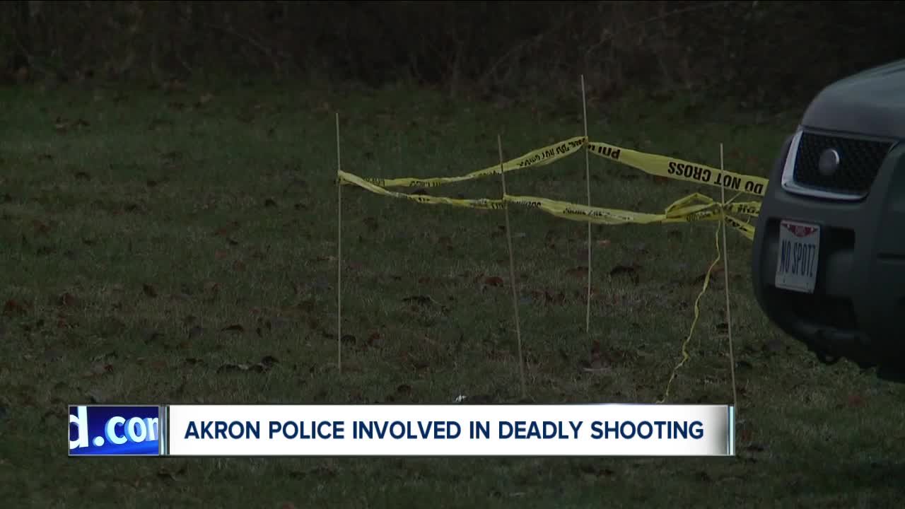 Akron police investigating shooting involving 2 officers that left 1 male dead