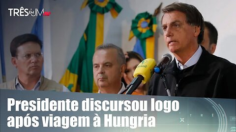 Bolsonaro promete ajuda financeira para moradores de Petrópolis