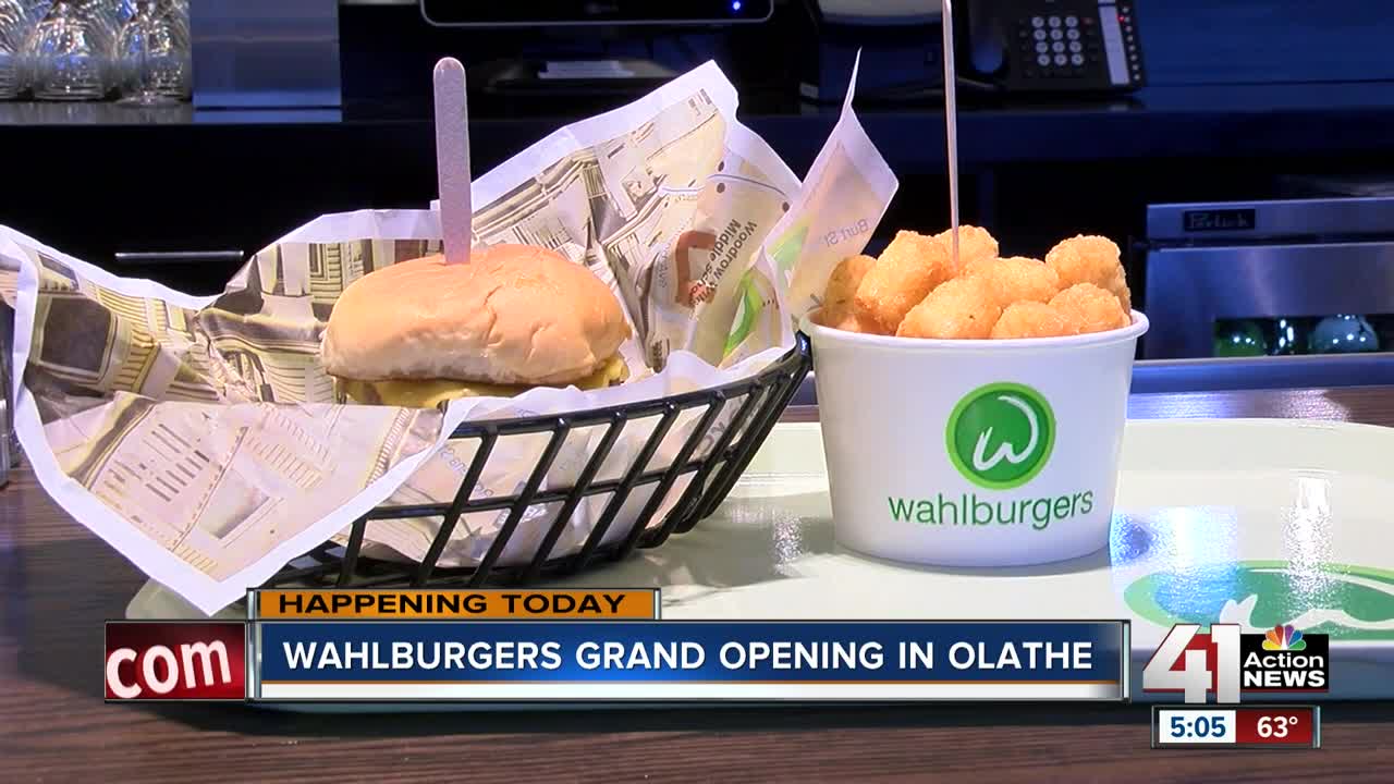 Wahlburgers to open Tuesday in Olathe