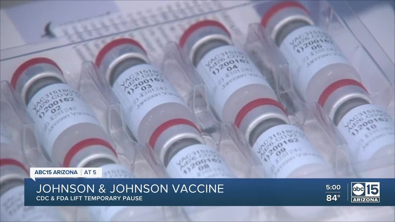 CDC & FDA greenlight Johnson & Johnson vaccine after temporary pause