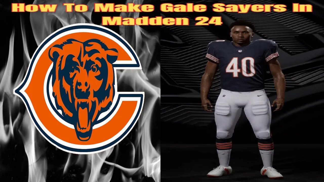 How To Make Gale Sayers In Madden 24