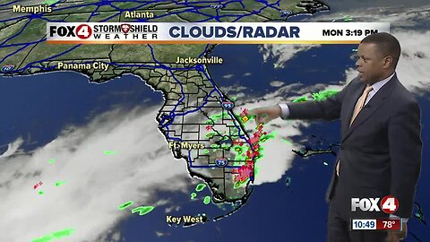 Monday 10PM Weather