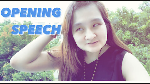 OPENING SPEECH --- FRANSISCA SIM