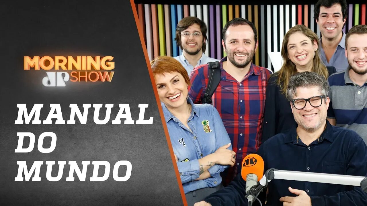 Manual do Mundo (Iberê e Mariana) - Morning Show - 16/07/18