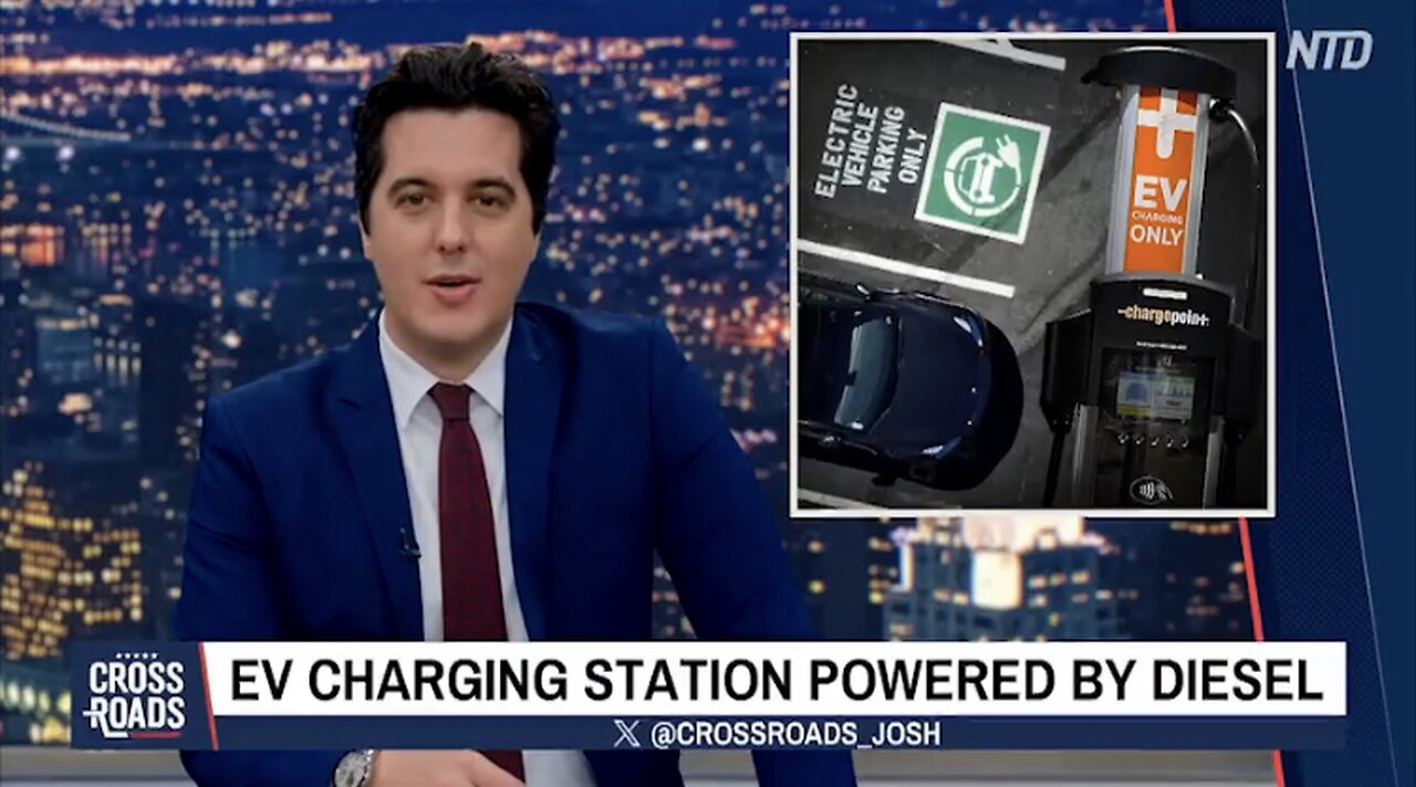 Largest EV Charging Station is Revealed to be POWERED BY DIESEL GENERATORS