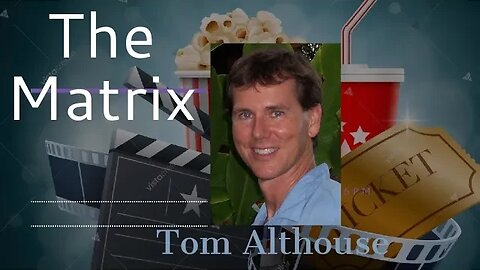 #TomAlthouse the #original screen writer of #TheMatrix, Elite's #Truth and #Disclosure of #Earth