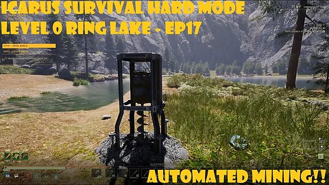 Icarus Survival Hard Mode LVL 0 Start - Ring Lake EP17