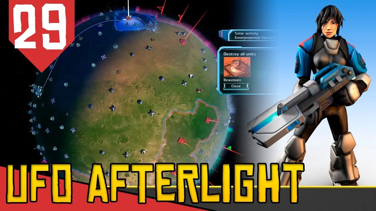 Entre MARCIANOS e FERAS - UFO Afterlight #29 [Gameplay PT-BR]