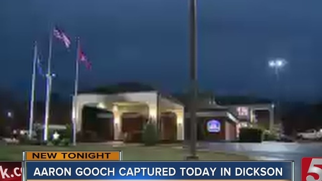 Aaron Gooch Arrested; Manhunt Ends