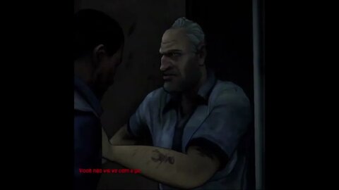 Larry Da um SOCO NA CARA DO LEE !! | Telltale's The Walking Dead #Shorts