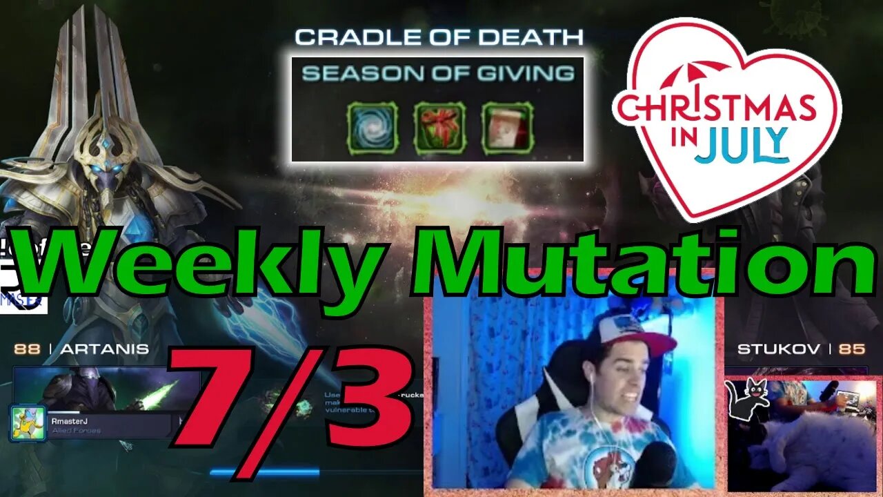 Season of Giving (aka Christmas in July) - Starcraft 2 CO-OP Weekly Mutation w/o 7/3/23