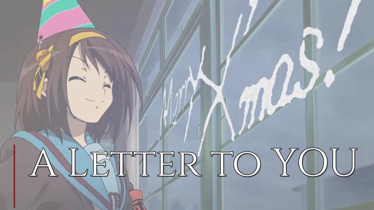 A Letter to you