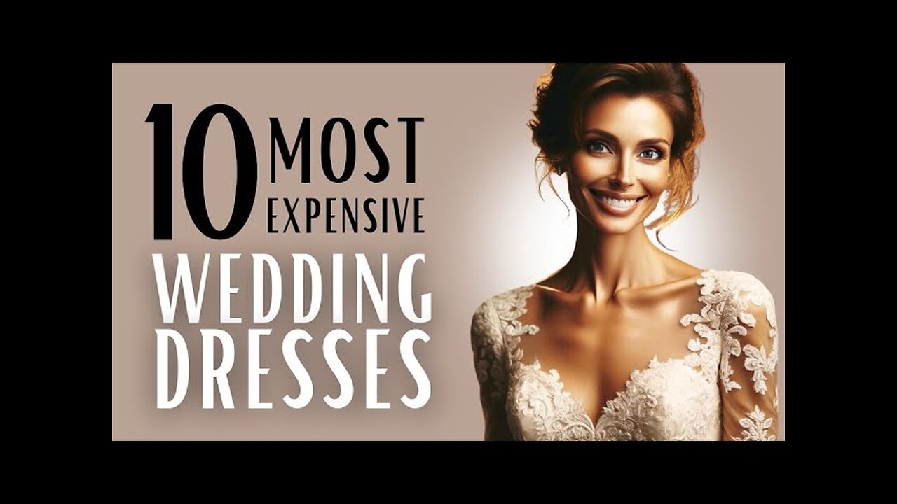 Top 10 Most Expensive Wedding Dresses In The World