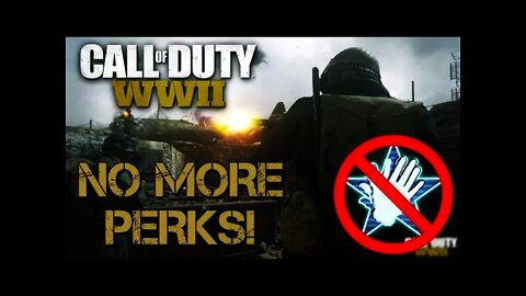 NO MORE PERKS IN CoD! - Basic Training Items REPLACE PERKS in Call of Duty WWII!