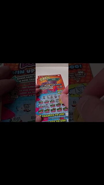 Winning new lottery tickets Cash Doubler! #lottery