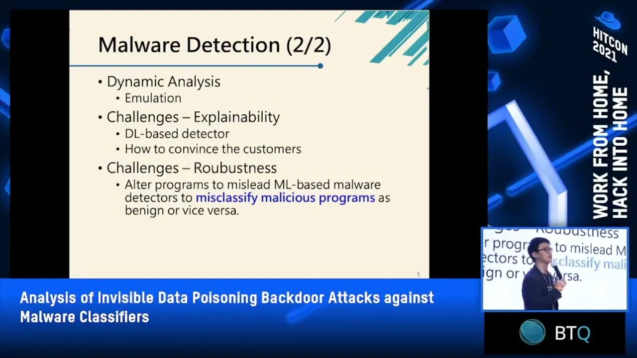 Analysis of Invisible Data Poisoning Backdoor Attacks against Malware Classifiers