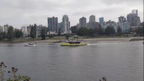 An early September view from Vanier Park in Vancouver, BC