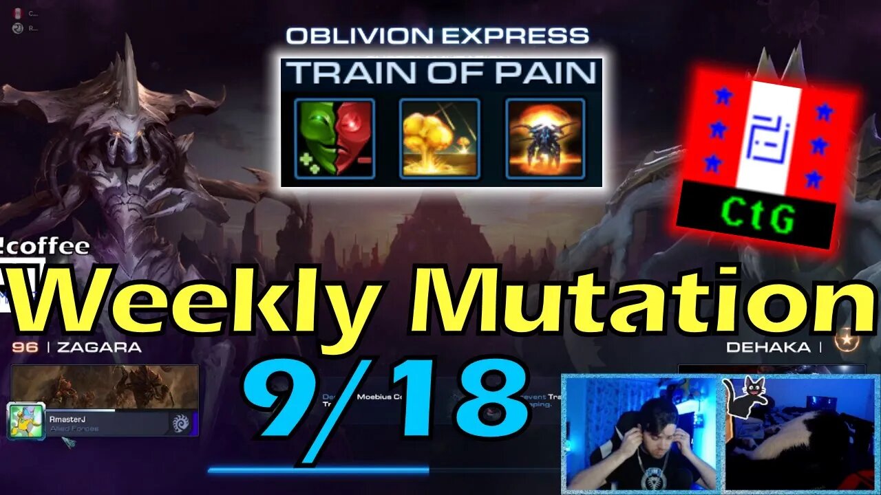 Train of Pain - Starcraft 2 CO-OP Weekly Mutation w/o 9/18/23 with @CtG-Games !!!