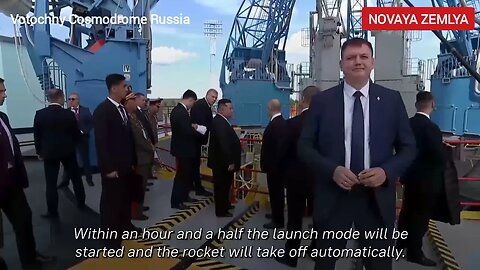 Putin shows Kim Jong Un Angara Launch Pad in Votochny Cosmodrome & Wine toast