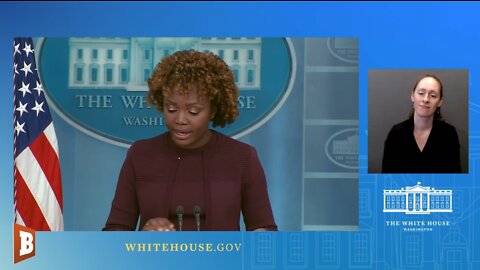 WH Press Secretary Karine Jean-Pierre speaking with reporters...