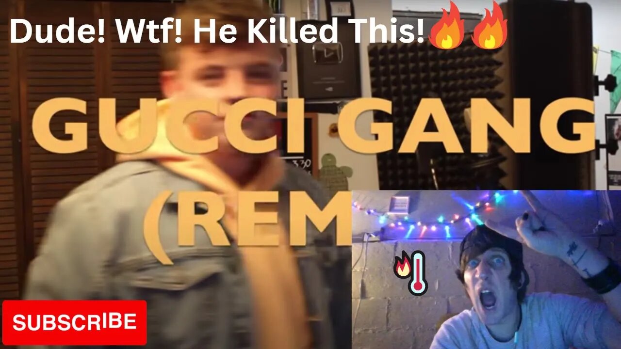 AK - GUCCI GANG Reaction Video!