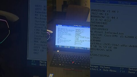 How to change vram for intel hd 520 in a Lenovo ThinkPad E460 #computer #vram #intel