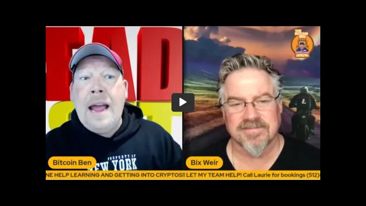 BITCOIN BEN AND BIX WIER TALK BITCOIN, SILVER AND THE WORLD!!